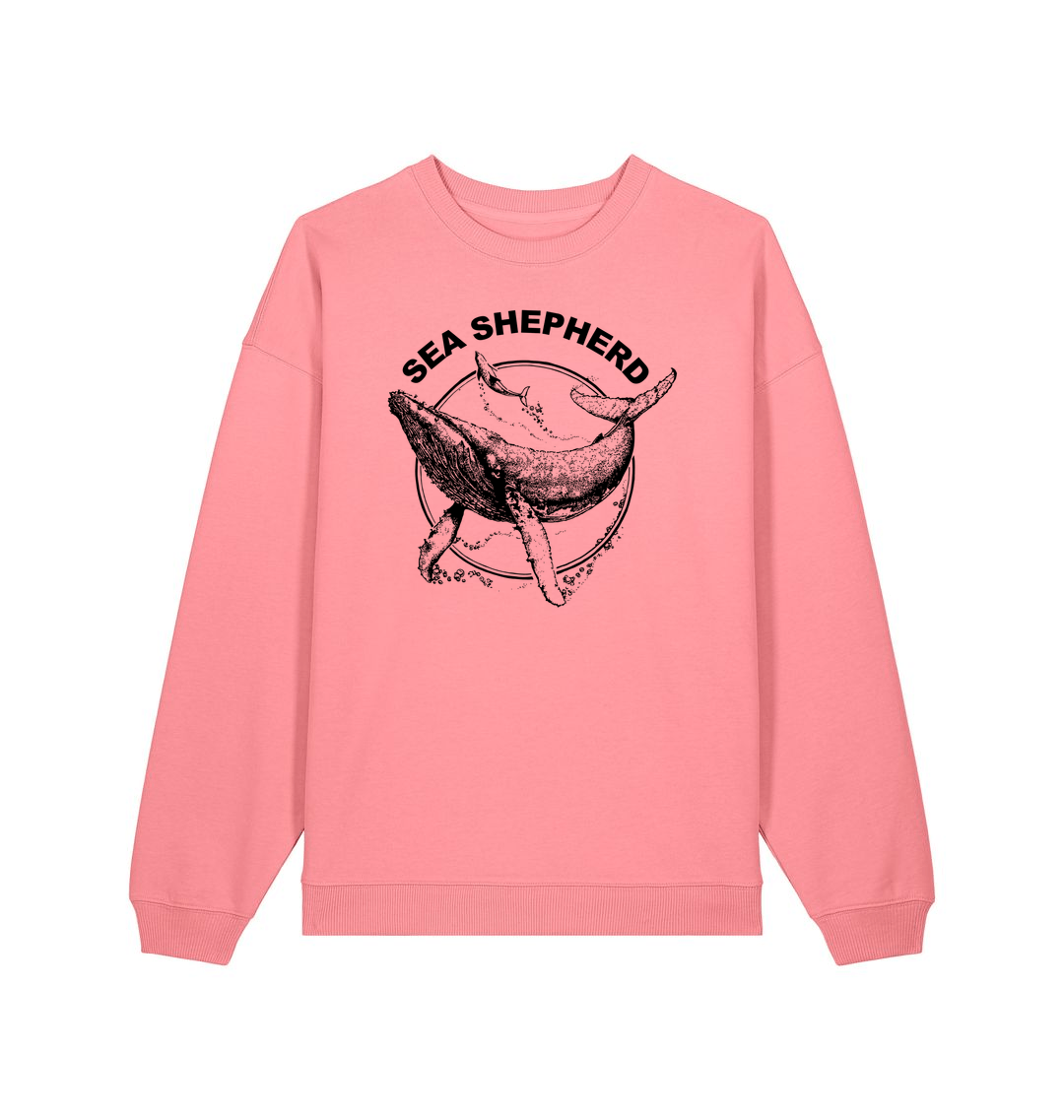 Pink Joy Printed Sweater Front